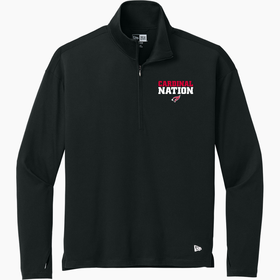 LAWNDALE HIGH SCHOOL CARDINALS <span class="pdp-name-mascot">LAWNDALE CARDINALS</span> New Era Women's Power 1/2-Zip