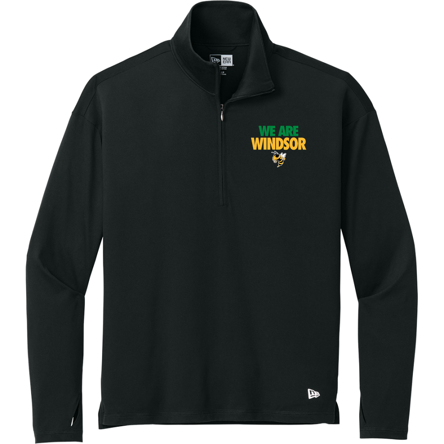 WINDSOR HIGH SCHOOL YELLOW JACKETS <span class="pdp-name-mascot">WINDSOR YELLOW JACKETS</span> New Era Women's Power 1/2-Zip