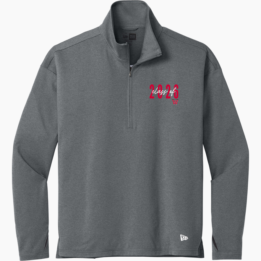WILLISTON HIGH SCHOOL RED DEVILS New Era Women's Power 1/2-Zip