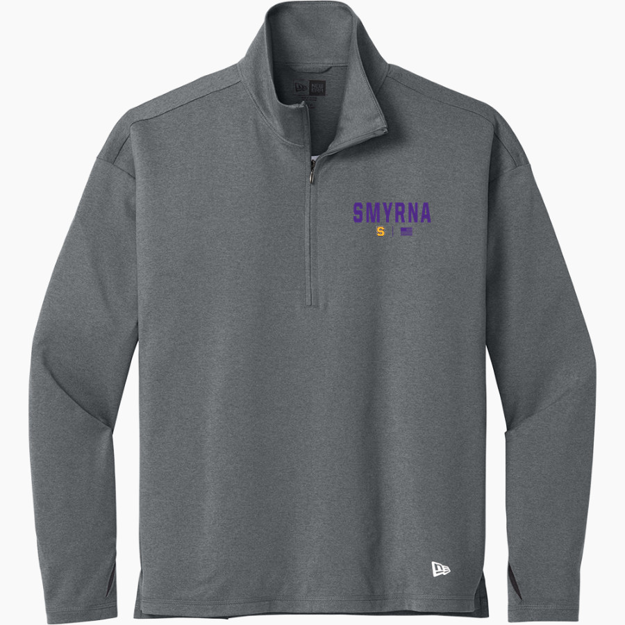 Smyrna Bulldogs New Era Women's Power 1/2-Zip