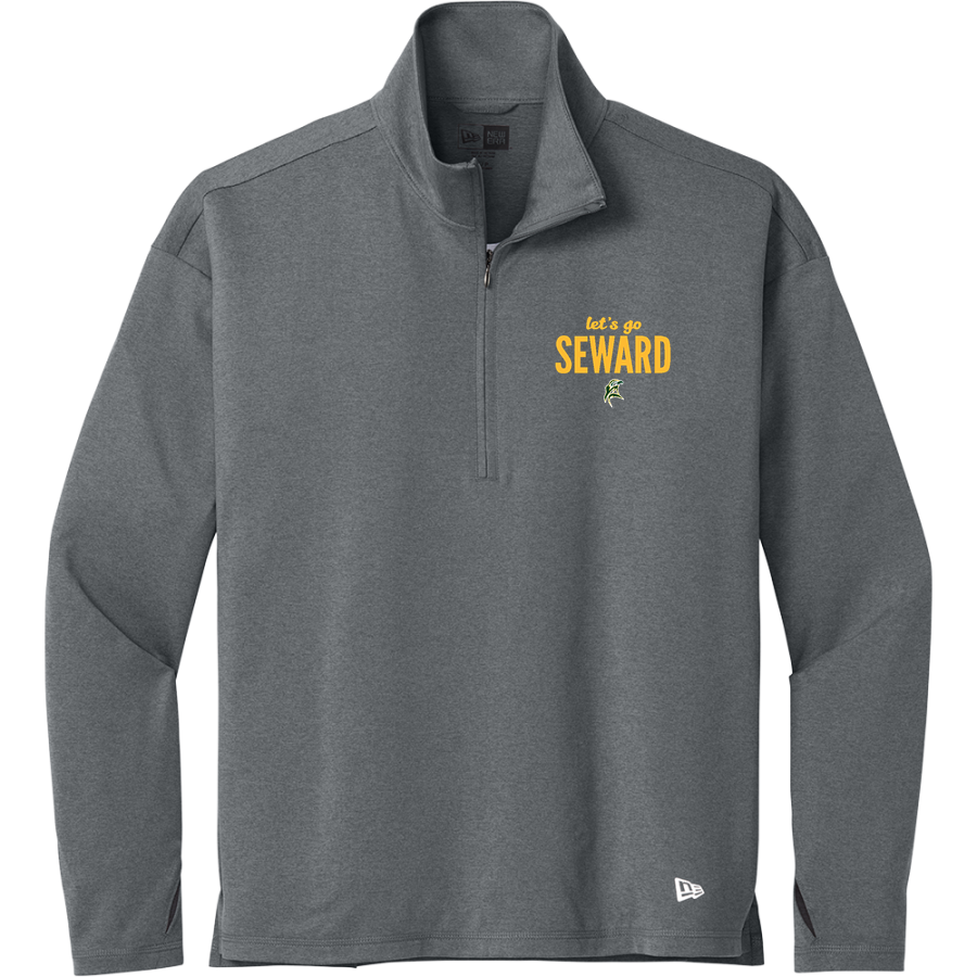 SEWARD HIGH SCHOOL SEAHAWKS <span class="pdp-name-mascot">SEWARD SEAHAWKS</span> New Era Women's Power 1/2-Zip