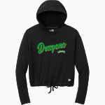 WEST DAVIDSON HIGH SCHOOL DRAGONS New Era Women's Power Long Sleeve Hoodie Front Thumbnail