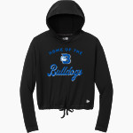 BANDERA HIGH SCHOOL BULLDOGS New Era Women's Power Long Sleeve Hoodie Front Thumbnail