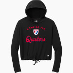 Plainfield Quakers <span class="pdp-name-mascot">Plainfield Quakers</span> New Era Women's Power Long Sleeve Hoodie Front Thumbnail