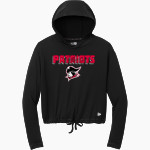 BETHESDA CHRISTIAN HIGH SCHOOL PATRIOTS New Era Women's Power Long Sleeve Hoodie Front Thumbnail
