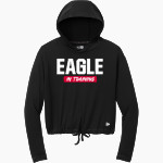 Jupiter Christian Eagles <span class="pdp-name-mascot">Jupiter Eagles</span> New Era Women's Power Long Sleeve Hoodie Front Thumbnail