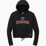Holy Cross Crusaders <span class="pdp-name-mascot">Holy Cross School Crusaders</span> New Era Women's Power Long Sleeve Hoodie Front Thumbnail