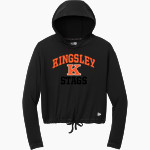 KINGSLEY HIGH SCHOOL STAGS <span class="pdp-name-mascot">KINGSLEY AREA STAGS</span> New Era Women's Power Long Sleeve Hoodie Front Thumbnail