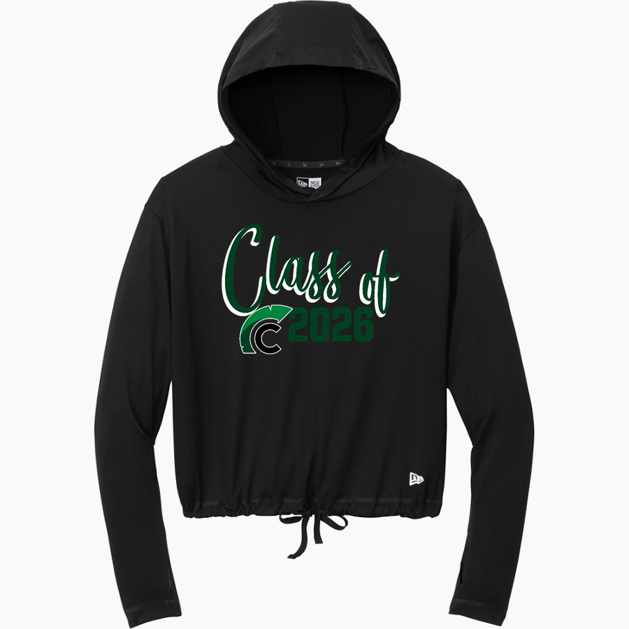 Calvary Christian Spartans <span class="pdp-name-mascot">Calvary Christian Spartans</span> New Era Women's Power Long Sleeve Hoodie