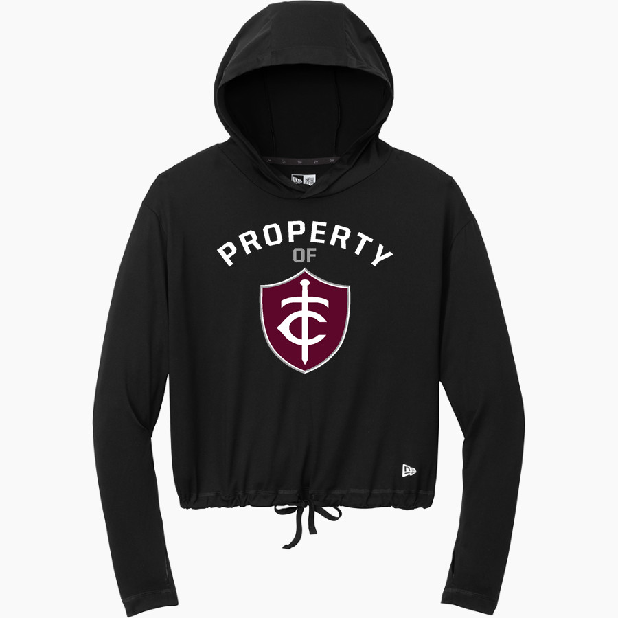 Trinity Warriors New Era Women's Power Long Sleeve Hoodie