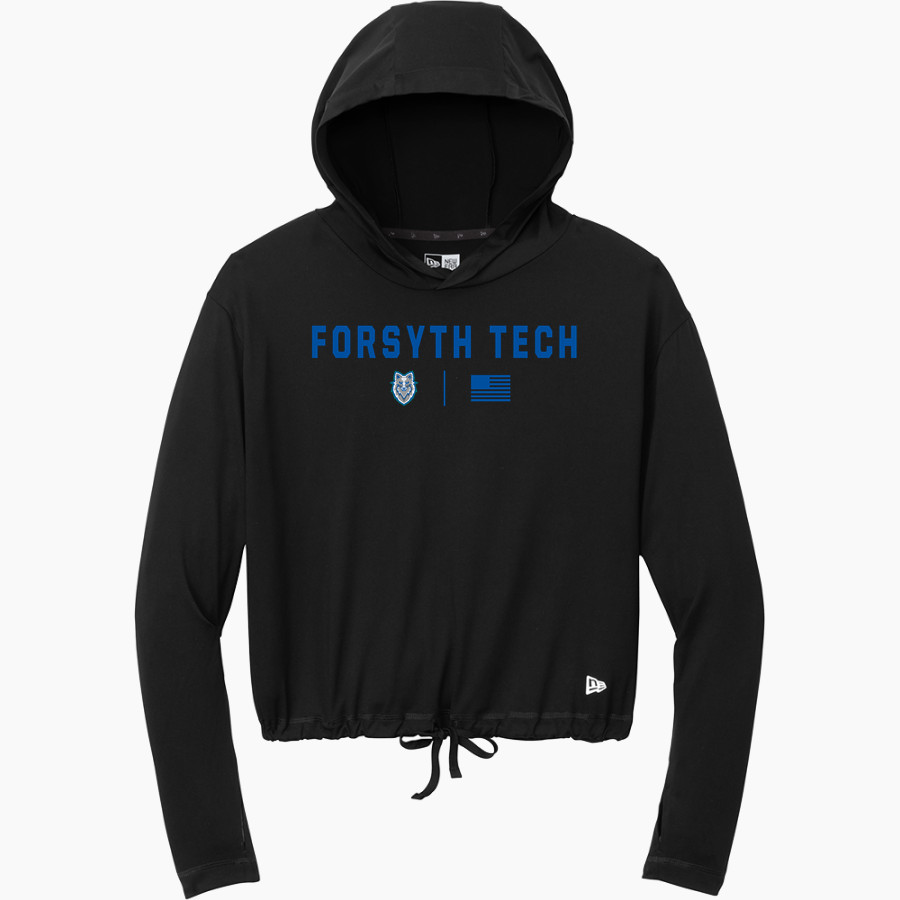 Forsyth Tech Trailblazers <span class="pdp-name-mascot">Forsyth Technical Community College Trailblazers</span> New Era Women's Power Long Sleeve Hoodie