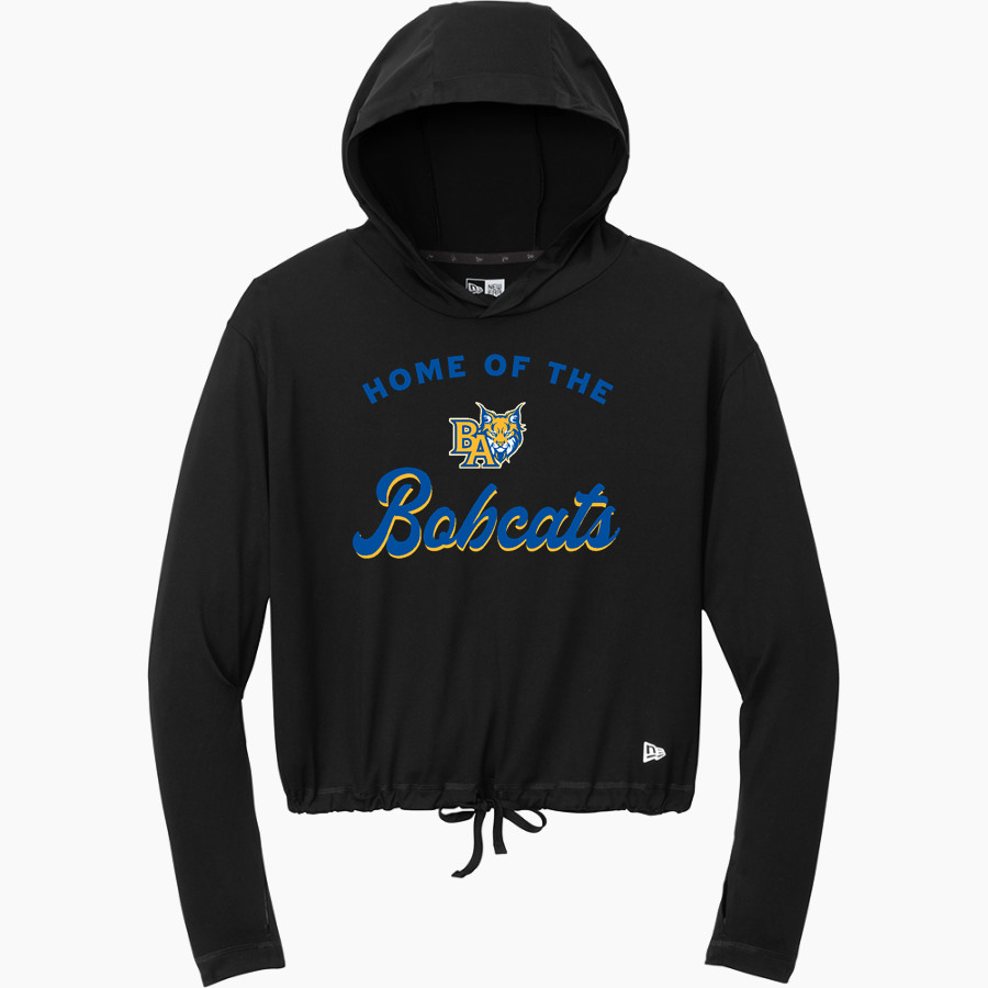 BACON ACADEMY BOBCATS <span class="pdp-name-mascot">BACON ACADEMY BOBCATS</span> New Era Women's Power Long Sleeve Hoodie