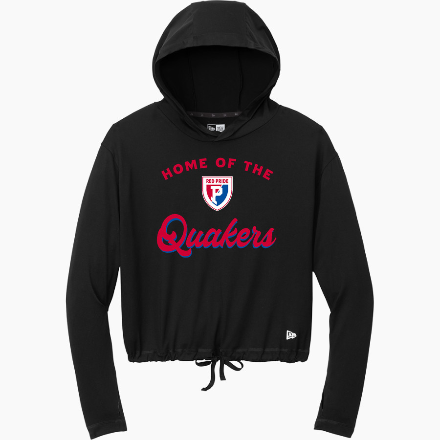 Plainfield Quakers <span class="pdp-name-mascot">Plainfield Quakers</span> New Era Women's Power Long Sleeve Hoodie