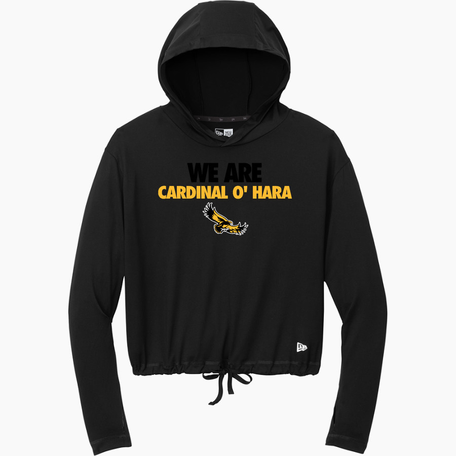 CARDINAL O' HARA HIGH SCHOOL HAWKS <span class="pdp-name-mascot">CARDINAL O' HARA HAWKS</span> New Era Women's Power Long Sleeve Hoodie