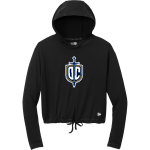 Oskaloosa Christian School Crusaders <span class="pdp-name-mascot">OSKALOOSA CHRISTIAN SCHOOL Crusaders</span> New Era Women's Power Long Sleeve Hoodie Front Thumbnail