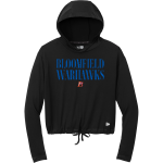 Bloomfield Warhawks <span class="pdp-name-mascot">Bloomfield Warhawks</span> New Era Women's Power Long Sleeve Hoodie Front Thumbnail