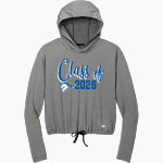 ROCKY BAYOU CHRISTIAN SCHOOL KNIGHTS New Era Women's Power Long Sleeve Hoodie Front Thumbnail