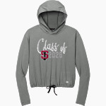 Springfield International Charter School New Era Women's Power Long Sleeve Hoodie Front Thumbnail