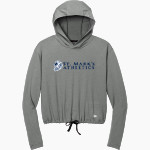St. Mark's Episcopal Lions <span class="pdp-name-mascot">Saint Mark's Episcopal School Lions</span> New Era Women's Power Long Sleeve Hoodie Front Thumbnail
