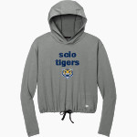 SCIO CENTRAL HIGH SCHOOL TIGERS New Era Women's Power Long Sleeve Hoodie Front Thumbnail