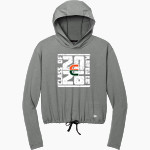 Plainfield East Bengals <span class="pdp-name-mascot">Plainfield East</span> New Era Women's Power Long Sleeve Hoodie Front Thumbnail