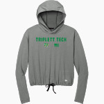 Triplett Tech New Era Women's Power Long Sleeve Hoodie Front Thumbnail
