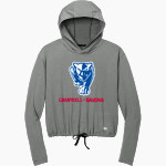 CAMPBELL-SAVONA HIGH SCHOOL PANTHERS <span class="pdp-name-mascot">CAMPBELL - SAVONA PANTHERS</span> New Era Women's Power Long Sleeve Hoodie Front Thumbnail