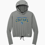 Greenfield Central Cougars Online Store <span class="pdp-name-mascot">Greenfield-Central Cougars</span> New Era Women's Power Long Sleeve Hoodie Front Thumbnail