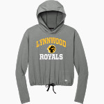 LYNNWOOD HIGH SCHOOL ROYALS <span class="pdp-name-mascot">LYNNWOOD ROYALS</span> New Era Women's Power Long Sleeve Hoodie Front Thumbnail