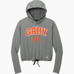 Gary Bobcats <span class="pdp-name-mascot">Gary Bobcats</span> New Era Women's Power Long Sleeve Hoodie Front Thumbnail