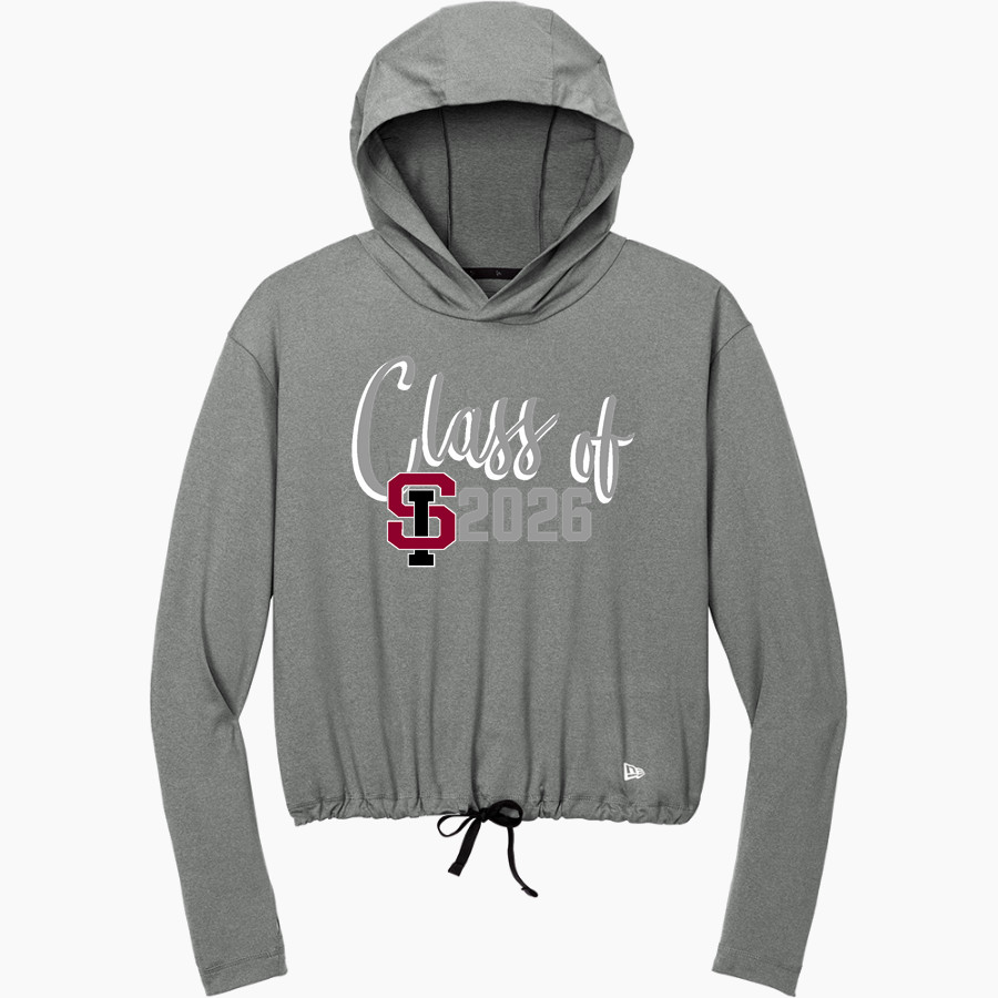 Springfield International Charter School New Era Women's Power Long Sleeve Hoodie