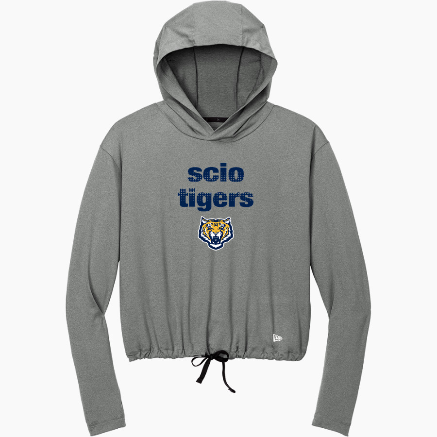 SCIO CENTRAL HIGH SCHOOL TIGERS New Era Women's Power Long Sleeve Hoodie