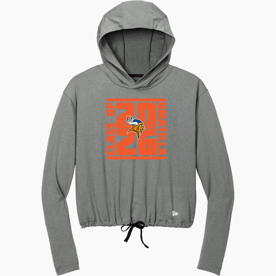 UMATILLA HIGH SCHOOL VIKINGS <span class="pdp-name-mascot">UMATILLA VIKINGS</span> New Era Women's Power Long Sleeve Hoodie