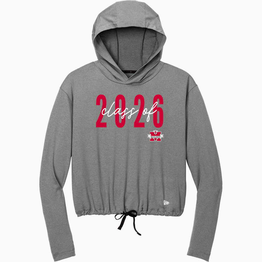 Monsignor McClancy Crusaders <span class="pdp-name-mascot">Monsignor McClancy Crusaders</span> New Era Women's Power Long Sleeve Hoodie