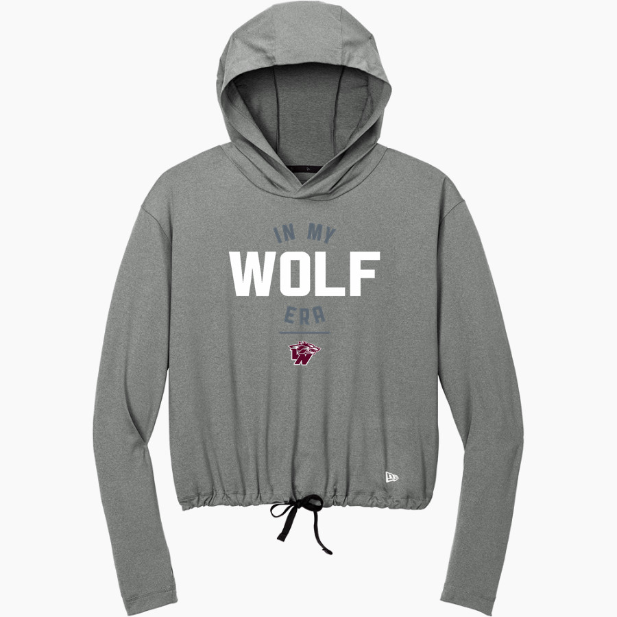 VAN NUYS HIGH SCHOOL WOLVES <span class="pdp-name-mascot">VAN NUYS WOLVES</span> New Era Women's Power Long Sleeve Hoodie