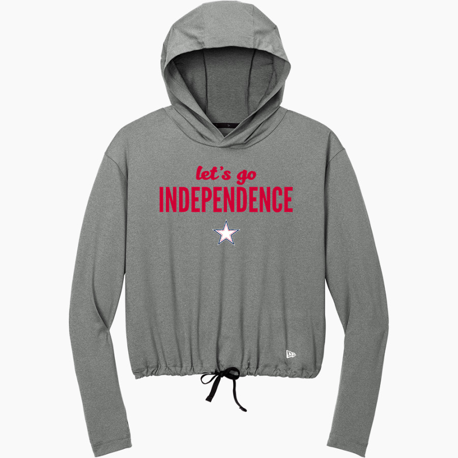 INDEPENDENCE HIGH SCHOOL 76ERS <span class="pdp-name-mascot">INDEPENDENCE 76ERS</span> New Era Women's Power Long Sleeve Hoodie