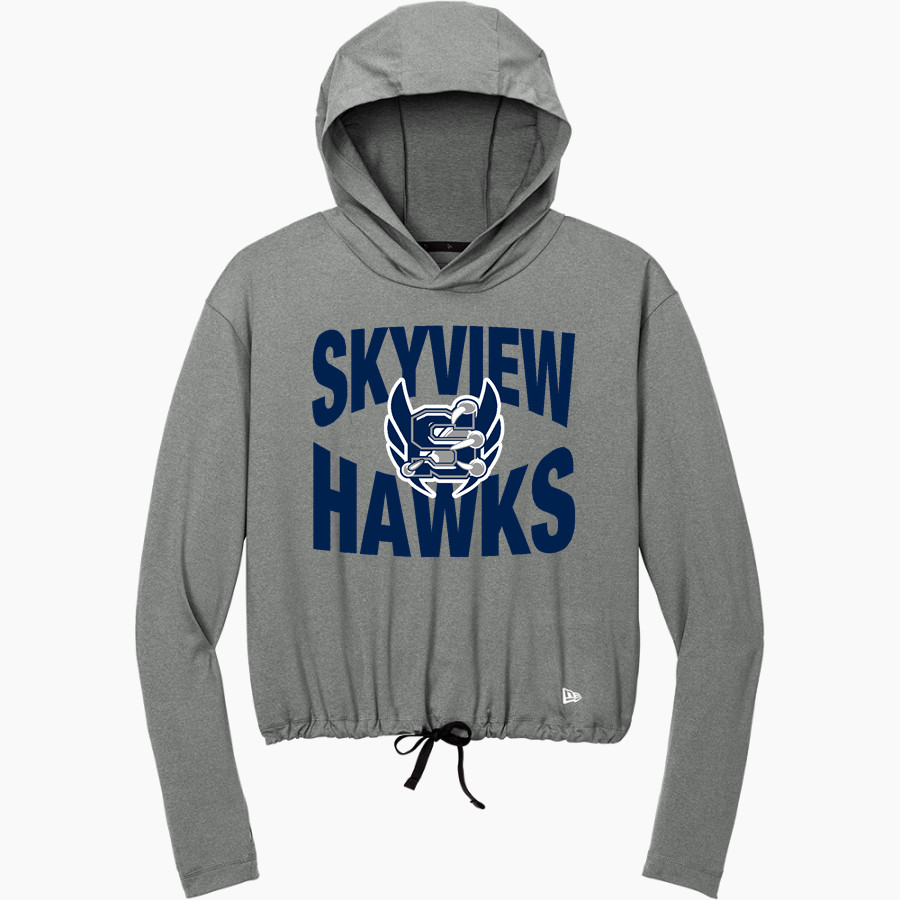 Skyview Hawks <span class="pdp-name-mascot">Skyview Hawks</span> New Era Women's Power Long Sleeve Hoodie