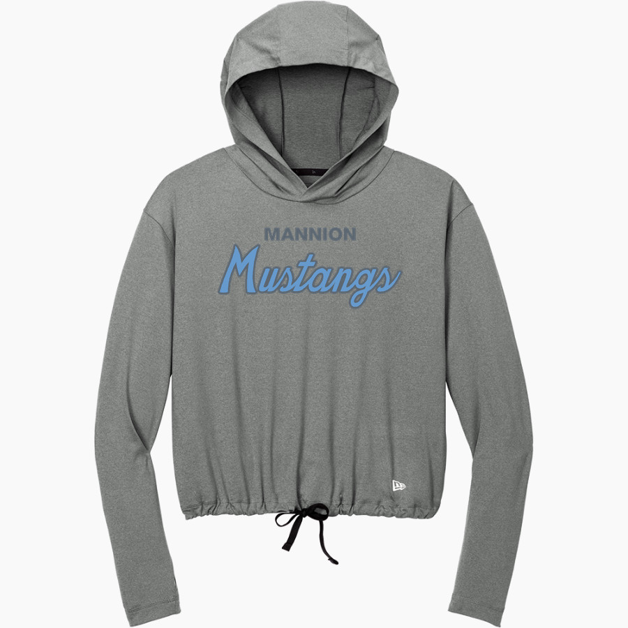 Mannion Mustangs <span class="pdp-name-mascot">Mannion Mustangs</span> New Era Women's Power Long Sleeve Hoodie