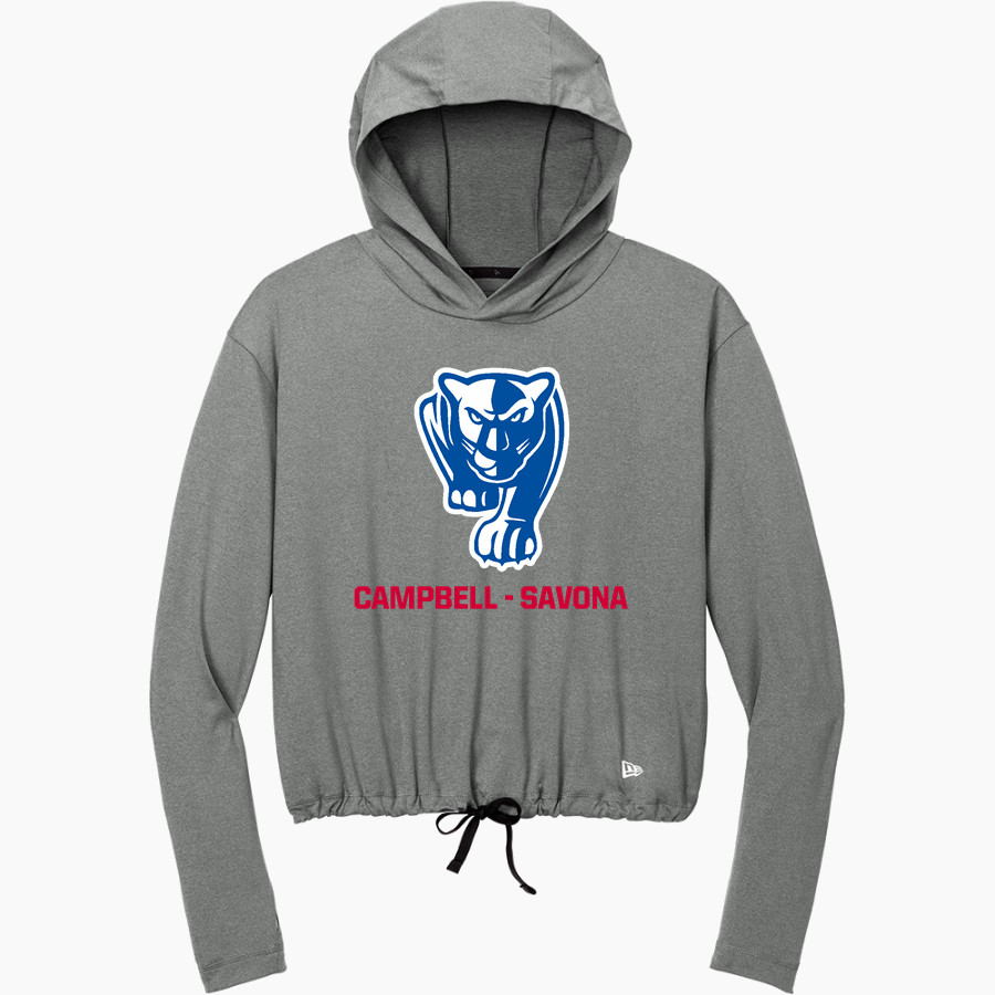 CAMPBELL-SAVONA HIGH SCHOOL PANTHERS <span class="pdp-name-mascot">CAMPBELL - SAVONA PANTHERS</span> New Era Women's Power Long Sleeve Hoodie