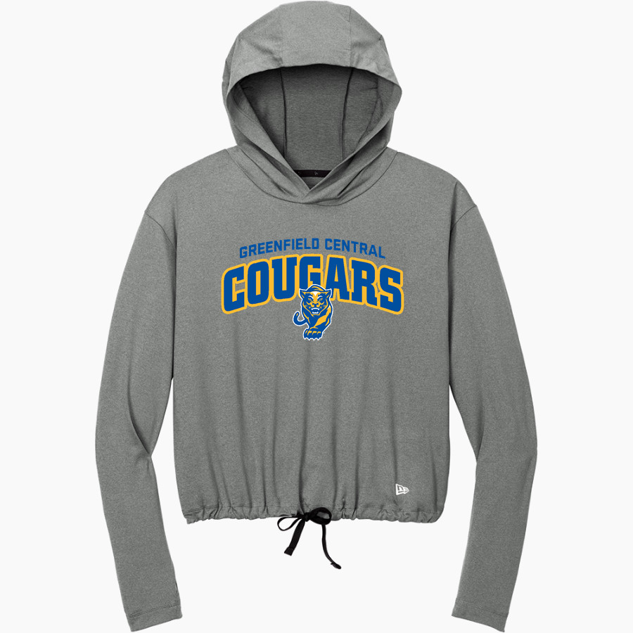 Greenfield Central Cougars Online Store <span class="pdp-name-mascot">Greenfield-Central Cougars</span> New Era Women's Power Long Sleeve Hoodie