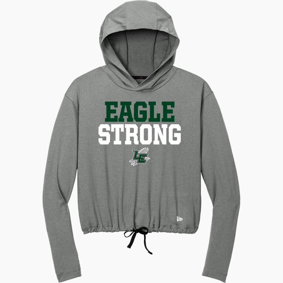 LULING HIGH SCHOOL EAGLES New Era Women's Power Long Sleeve Hoodie