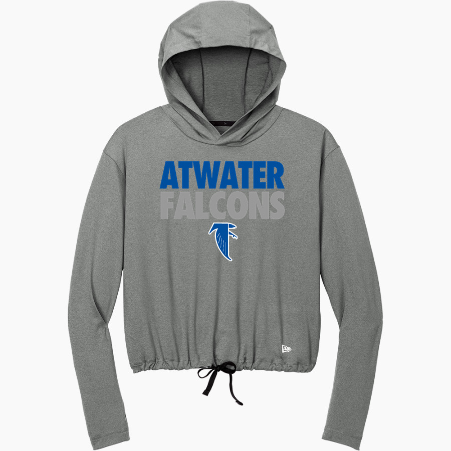ATWATER HIGH SCHOOL FALCONS New Era Women's Power Long Sleeve Hoodie