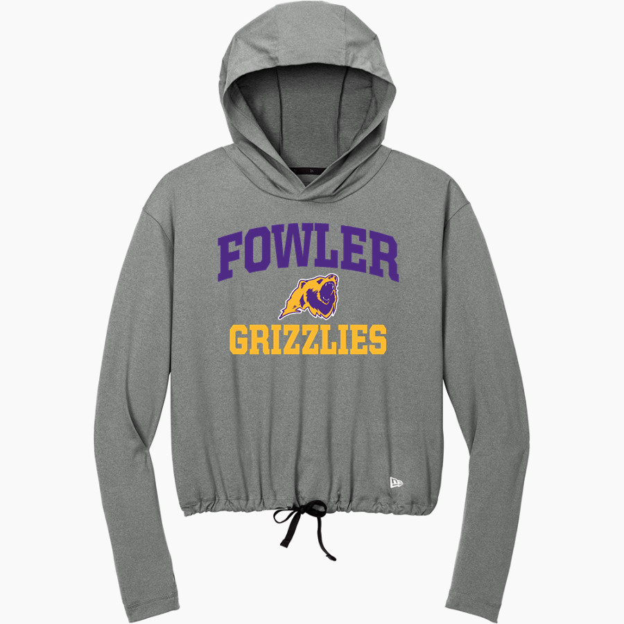 Fowler Grizzlies New Era Women's Power Long Sleeve Hoodie