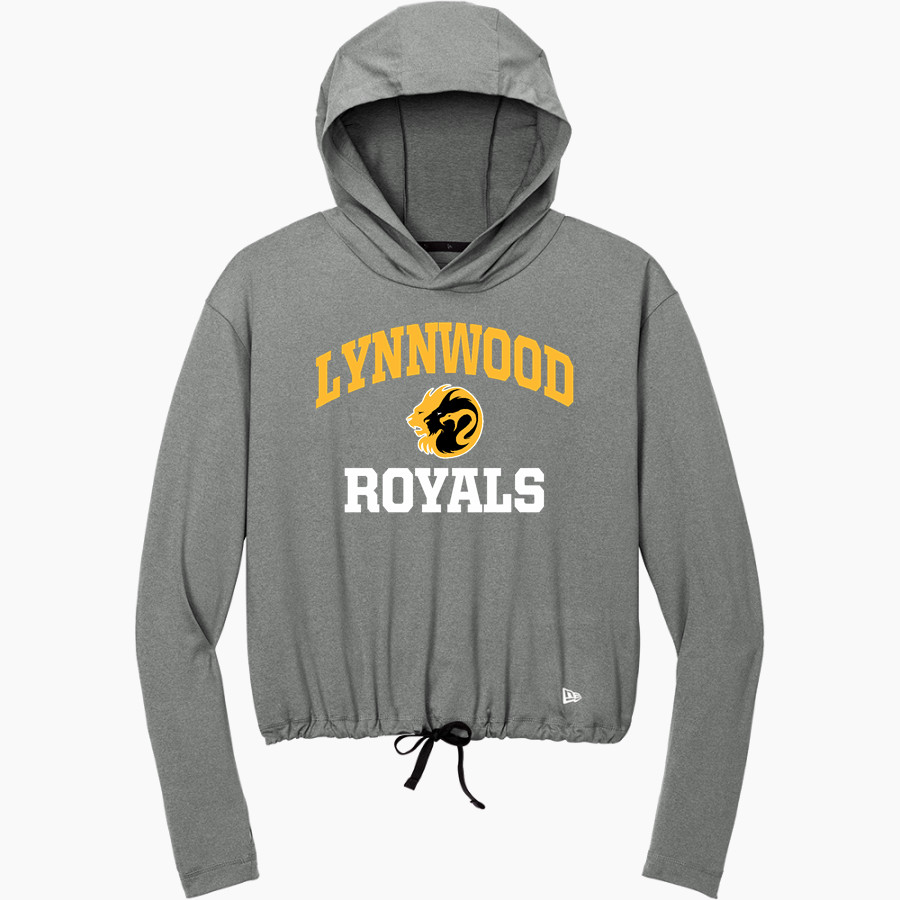 LYNNWOOD HIGH SCHOOL ROYALS <span class="pdp-name-mascot">LYNNWOOD ROYALS</span> New Era Women's Power Long Sleeve Hoodie