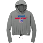 Mount Anthony Patriots <span class="pdp-name-mascot">Mount Anthony Patriots</span> New Era Women's Power Long Sleeve Hoodie Front Thumbnail