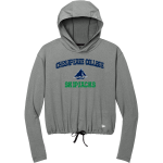 Chesapeake College Skipjacks <span class="pdp-name-mascot">Chesapeake Skipjacks</span> New Era Women's Power Long Sleeve Hoodie Front Thumbnail