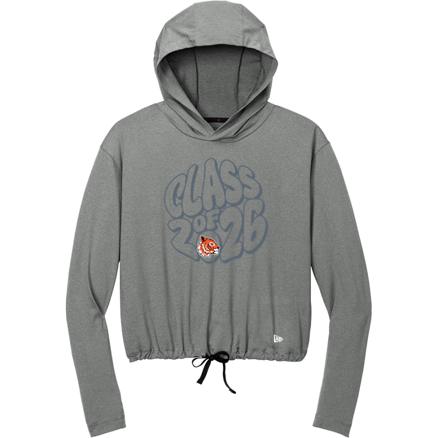 EDMUND BURKE SCHOOL BENGALS <span class="pdp-name-mascot">EDMUND BURKE BENGALS</span> New Era Women's Power Long Sleeve Hoodie