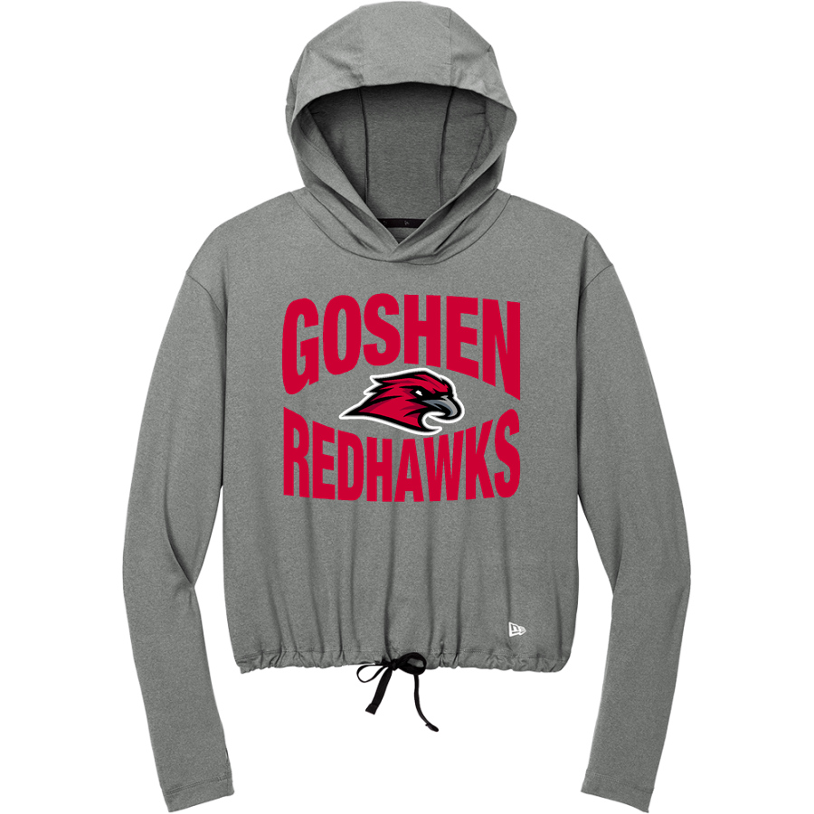 Goshen RedHawks <span class="pdp-name-mascot">Goshen RedHawks</span> New Era Women's Power Long Sleeve Hoodie
