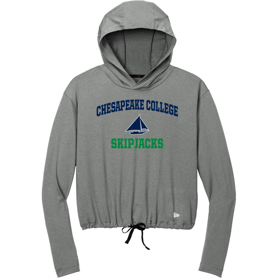 Chesapeake College Skipjacks <span class="pdp-name-mascot">Chesapeake Skipjacks</span> New Era Women's Power Long Sleeve Hoodie