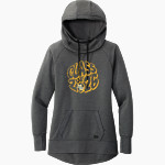 Maine West Warriors <span class="pdp-name-mascot">Maine West High School Warriors</span> New Era Women's Tri-Blend Fleece Pullover Hoodie Front Thumbnail